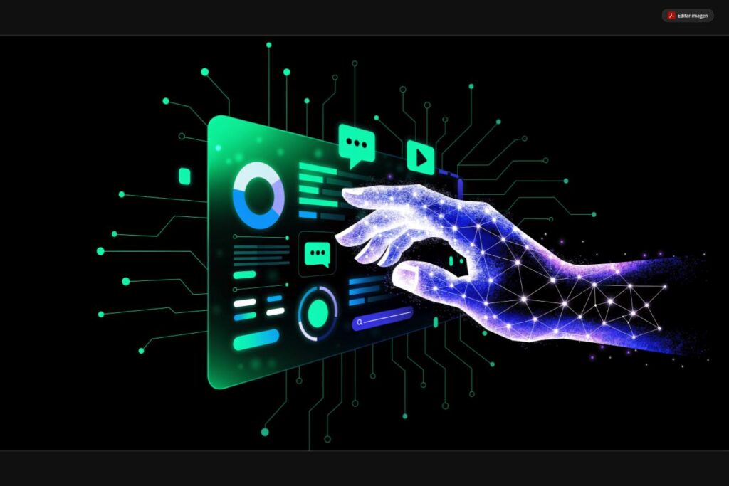 Inteligencia artificial gestionando automáticamente campañas de Google Ads